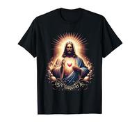 Jesus Christ Love Conquers All - T-shirt de Pâques avec foi chrétienne T-Shirt
