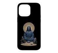 Jésus Christ Méditation Jardin Zen Prière Sacrée Icône Art Coque pour iPhone 14 Pro Max
