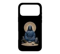 Jésus Christ Méditation Jardin Zen Prière Sacrée Icône Art Coque pour iPhone 17 Pro Max