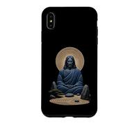 Jésus Christ Méditation Jardin Zen Prière Sacrée Icône Art Coque pour iPhone XS Max