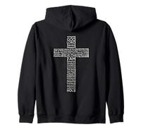 Jesus Christ Messiah Biblical Names Christian Faith Cross Sweat à Capuche