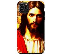 Jésus-Christ Messie Portrait Peinture orthodoxe Orientale Coque pour iPhone 11 Pro Max