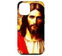 Jésus-Christ Messie Portrait Peinture orthodoxe Orientale Coque pour iPhone 12/12 Pro