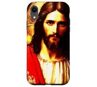 Jésus-Christ Messie Portrait Peinture orthodoxe Orientale Coque pour iPhone XR