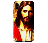 Jésus-Christ Messie Portrait Peinture orthodoxe Orientale Coque pour iPhone XS Max