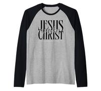 Jésus-Christ Mon Seigneur | pour Les chrétiens Manche Raglan