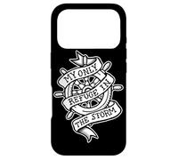 Jésus Christ Mon Seul Refuge dans la tempête Coque pour iPhone 17 Pro