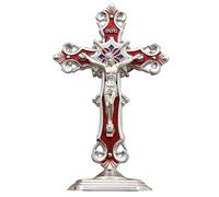 Jésus-Christ Ornement avec Base pour la Maison et la Voiture, décoration chrétienne, Statue d' Religieux, Cadeau significatif, pour cérémonie Religieuse chrétienne