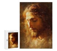 Jesus Christ Painting Artwork Puzzle 1000 Pièces Educa Jouet en Bois Cadeau Unique Décoration Intérieure Jeu Éducatif Challenge Toy Adultes Et Enfants À Partir De 14 Ans 300 PCS