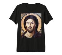 Jésus-Christ Pantocrator Icône Monastère Sainte-Catherine T-Shirt Haut de Gamme
