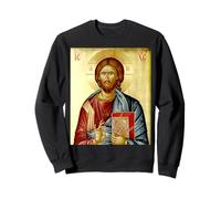 Jésus-Christ Pantokrator Tout-Puissant Règle de Tous Sweatshirt
