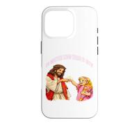 Jésus-Christ, Peu Importe Combien il Devient Dur, jésus a Votre Dos Coque pour iPhone 16 Pro
