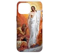 Jésus-Christ prêchant aux Esprits en Enfer Coque pour iPhone 16 Pro Max