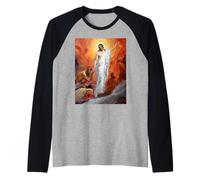 Jésus-Christ prêchant aux Esprits en Enfer Manche Raglan