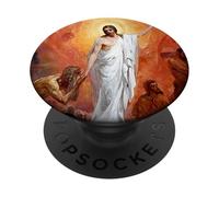 Jésus-Christ prêchant aux Esprits en Enfer PopSockets PopGrip Adhésif