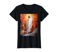 Jésus-Christ prêchant aux Esprits en Enfer T-Shirt Graphique avec Valeur