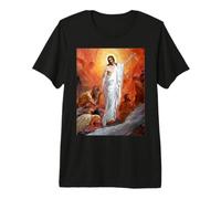 Jésus-Christ prêchant aux Esprits en Enfer T-Shirt Haut de Gamme
