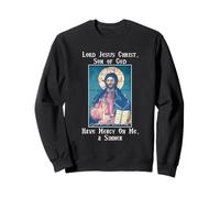 Jésus-Christ Prière du Cœur Hésychasme Orthodoxie Orientale Sweatshirt