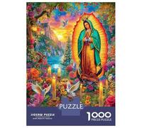 Jésus-Christ Puzzle 1000 Pièces pour Adultes Et Enfants, Difficile Puzzles, Activité Familiale Captivante,Jeu De Défi Intellectuel 70x50cm/1000pcs
