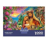 Jésus Christ Puzzle 1000 Pièces, Puzzles Difficiles, Adaptés Aux Adultes Et Aux Enfants, Jeu De Défi Intellectuel 52x38cm/1000pcs