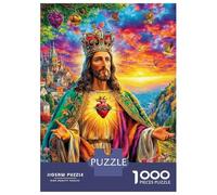 Jésus-Christ Puzzle 1000 Pièces, Puzzles Difficiles, Adaptés Aux Adultes Et Aux Enfants, Jeu De Défi Intellectuel 70x50cm/1000pcs