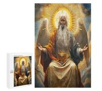 Jésus Christ - Religion Puzzle 1000 Pièces Challenge 3D Unique Conviction Foi Jeu D'Intelligence pour Adultes Et Enfants Relaxation Artistique Cadeau De Famille Décoration 1000 PCS
