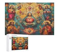 Jésus Christ - Religion Puzzle 1000 Pièces Educa Qualité Supérieure Jeu Éducatif 3D pour Adultes Et Enfants Décoration Intérieure Cadeau Unique Famille 1000 PCS