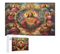 Jésus Christ - Religion Puzzle 1000 Pièces Educa Qualité Supérieure Jeu Éducatif 3D pour Adultes Et Enfants Décoration Intérieure Cadeau Unique Famille 1000 PCS