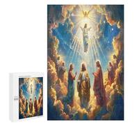 Jésus Christ - Religion Puzzle 1000 Pièces Jeu Éducatif 3D Conviction Foi Jeu D'Intelligence pour Famille Challenge Créatif Relaxation Art Cadeau De Fête Décoration 1000 PCS