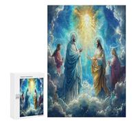 Jésus Christ - Religion Puzzle 300 Pièces Vision 3D Famille Conviction Foi Jouet Éducatif Créatif Cadeau Unique Décoration Moderne Relaxation Artistique 300 PCS