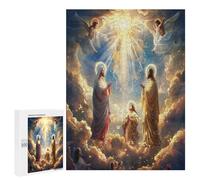 Jésus Christ - Religion Puzzle 500 Pièces Challenge Relaxant Conviction Foi Jouet Éducatif 3D pour Adultes Et Enfants Décoration Artistique Cadeau De Fête Famille 500 PCS