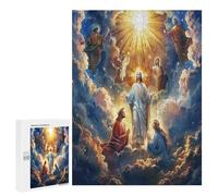 Jésus Christ - Religion Puzzle 500 Pièces Jeu De Famille 3D Conviction Foi Jouet Qualité Supérieure Vision Artistique Relaxation Cadeau Unique Challenge 500 PCS