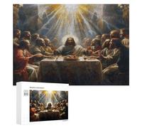 Jésus Christ - Religion Puzzles 300 Pièces Educa Vision 3D Conviction Foi Décoration Intérieure Artistique pour Adultes Et Enfants Challenge Difficile Relaxation Famille 300 PCS