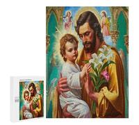 Jésus Christ - Religion Puzzles 500 Pièces Educa Vision 3D Conviction Foi Décoration Intérieure Artistique pour Adultes Et Enfants Challenge Difficile Relaxation Famille 500 PCS
