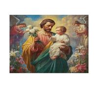 Jésus Christ - Religion Puzzles 500 Pièces pour Adultes Educa Difficile Activité Créative Décoration Salon Jeu De Réflexion Cadeau Unique 500 PCS