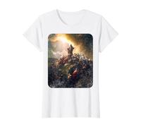 Jésus-Christ Renaissance Peinture Art T-Shirt Graphique avec Valeur