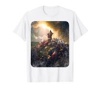 Jésus-Christ Renaissance Peinture Art T-Shirt Graphique avec Valeur