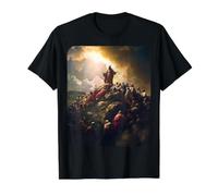 Jésus-Christ Renaissance Peinture Art T-Shirt Graphique avec Valeur