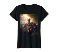 Jésus-Christ Renaissance Peinture Art T-Shirt Graphique avec Valeur