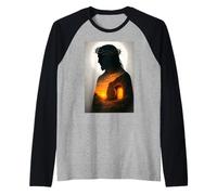 Jésus-Christ Resurrect from The Tomb He is Risen King God Manche Raglan