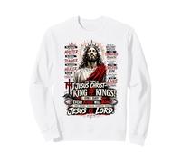 Jésus-Christ, Roi des Rois - Art Inspiré de la Foi Sweatshirt