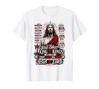 Jésus-Christ, Roi des Rois - Message Spirituel T-Shirt