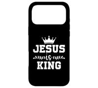 Jésus Christ Roi Foi Prière Église Christianisme Catholique Coque pour iPhone 17 Pro Max