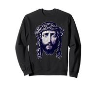 Jésus-Christ Sainte Couronne Nouveau Testament Dieu Évangile Sweatshirt