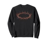 Jésus-Christ Sainte Couronne Sweatshirt