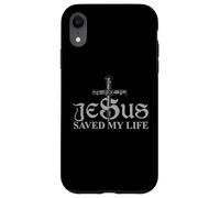 Jesus Christ Saved My Life Shirt for Women Men Coque pour iPhone XR