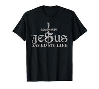 Jesus Christ Saved My Life Shirt for Women Men T-Shirt