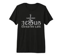Jesus Christ Saved My Life Shirt for Women Men T-Shirt Haut de Gamme