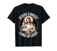 Jésus-Christ Seigneur de la Lumière Motivation Chrétienne Culte T-Shirt