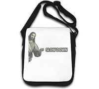 Jesus Christ Slow Down Funny Meme Sac à bandoulière Blanc